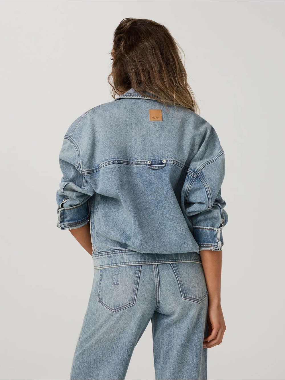 Vuori Vintage Oversized Denim Jacket - S - Picture 3 of 4